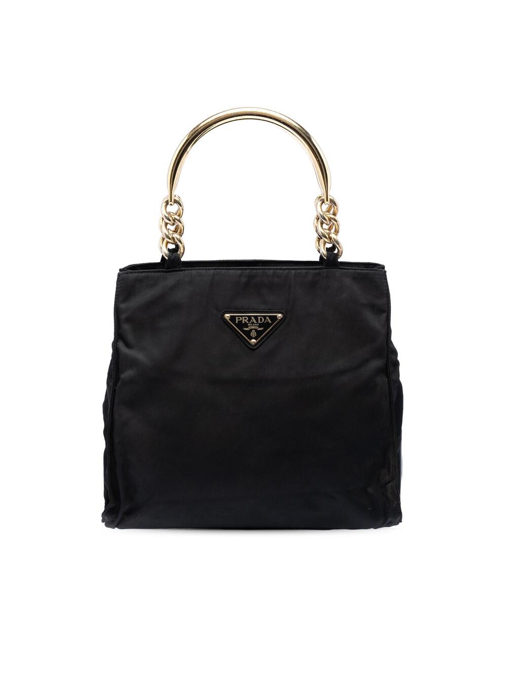 Prada Tessuto Metal Handle Bag Pre- #350985P50B